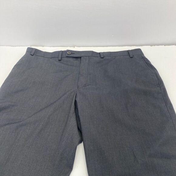 Lauren Ralph Lauren Pants Mens Size 40x30 Gray Dress pant Flat Front Mid Rise - Picture 11 of 11